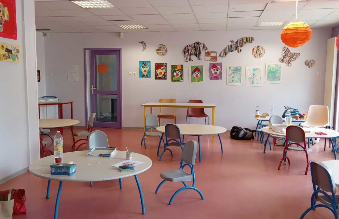 Salle de rencontre de l’accueil de Carpentras